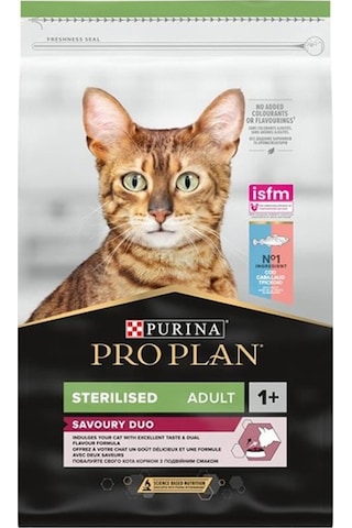Purina Pro Plan Sterilised Morina ve Okyanus Balıklı Kısırlaştırılmış Yetişkin Kedi Maması 10 KG