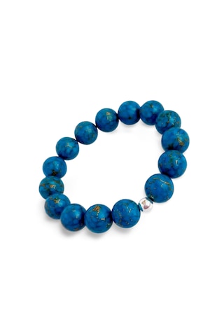 Gümüş Arizona Turkuaz Firuze Doğal Taşlı Kadın Bileklik Gümüş