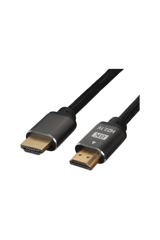 Masterx Mx-18938 Örgülü 60hz Ultra Hd 1.5 Metre Örgülü 8k Hdmı Kablo 1.5 M