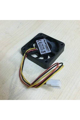 5Cm 12 Volt 3 Pinli Fan 5 Cm Fan 50X50X12Mm