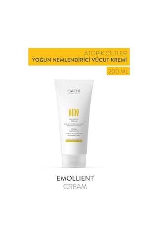 Babe Emollient Cream 200ml - Çok Kuru Ciltler İçin Vücut Kremi