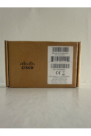 Cisco Meraki Ma-sfp-10gb-lrm 10g Sfp+ Modül -  Kutu