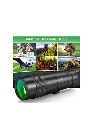 10-30x40mm Monoküler Teleskop, Hd Yüksek Güçlü Fmc Bak4 Prısm Zoom Yetişkinler İçin Monoküler Çocuklar