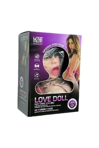 Odins Shop 4D Sesli Titreşimli Realistik Şişme Manken Esmer