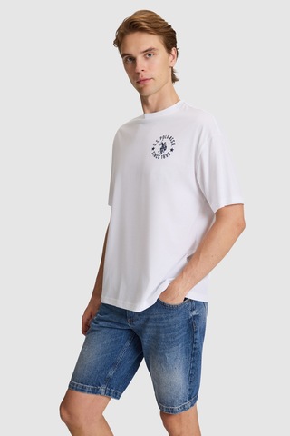 U.S. Polo Assn. U.s. Polo Assn. Erkek Beyaz Tişört 50327160-vr013