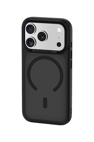 İphone 17 Pro Max Uyumlu Kılıf M-safe Şarj Özellikli Benks Mist C-magnet Yeni Seri Kapak Siyah