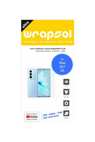 Vivo V27 5g Full Body 360 Derece Kaplama Ön Arka Ve Yanlar