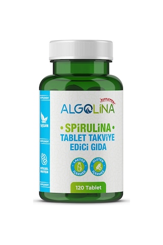 Algolina Spirulina Tablet 525 Mg 2 x 120 Tablet