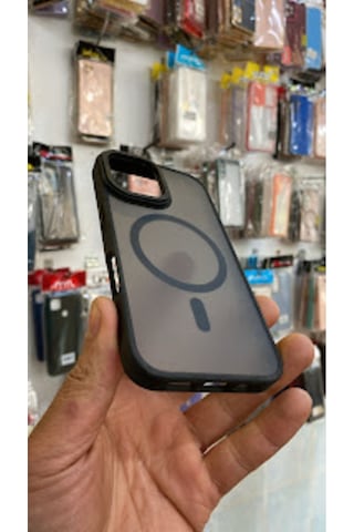 Apple iPhone Uyumlu 16 Kamera Korumalı Mat Magsafe Wireless Şarj Destekli Renkli 45645