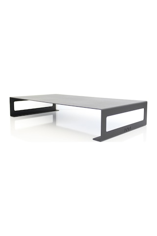 Hansdo SMS1BL Metal Monitör Standı Yükseltici Siyah