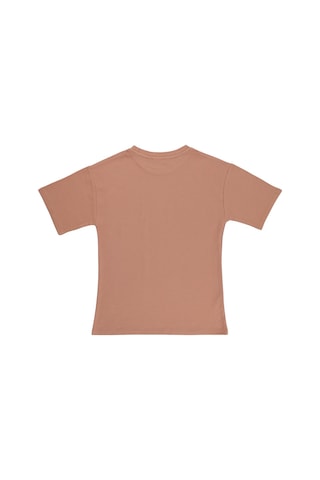 Civil Boys Basic Petek 10-13 Yaş Tişört - Pudra Koyu Somon