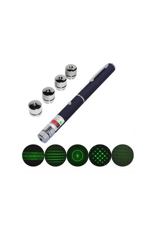 Yeşil Lazer 5 Başlıklı Kutulu