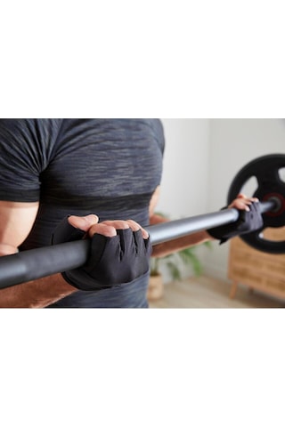 Fitness Eldiveni - Ağırlık Eldiveni - Spor Yapma Ve Çalışma Eldiveni - Halter Eldiveni Bej
