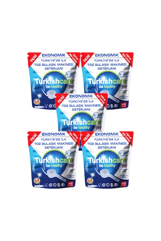 Hepsi Bir Arada Bulaşık Makinesi Deterjanı Toz 40x5 200 Yıkama