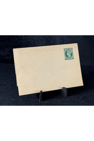 İngiliz Sömürge Leeward İslands Antiye Halfpenny 19.-20.yüzyıl Gazete Sarma Kağıdı Newspaper Wrapper
