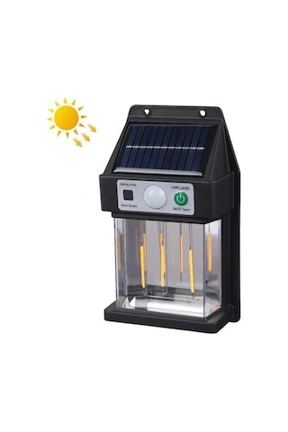 Güneş Enerjili Duvar Lambası Yx-666 3w Bx40