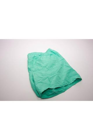 Erkek Deniz Şortu Kısa Boardshort Fileli Yeşil Meridyendukkan Trıbord Yeşil