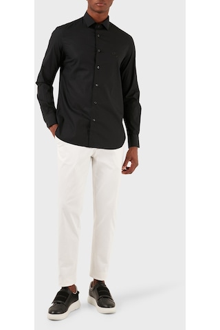 Emporio Armani Erkek Gömlek 3d1c86 1k2nz 0999 Siyah