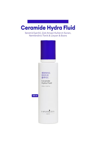Seramid İçerikli, Nemlendirici Tonik & Losyon & Esans Lapothıcell Ceramide Hydra Fluid
