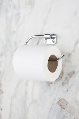 Multistore Mini Serisi Krom Açık Tuvalet Kağıtlığı Wc Kağıtlık Tutucu Gri