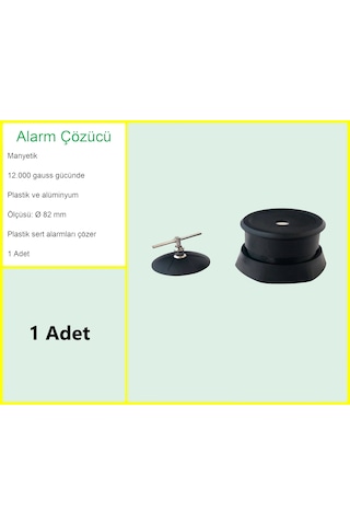 Sert Plastik Alarm Etiketi Çözücü Sökücü / Süper 12.000 Gauss Güç