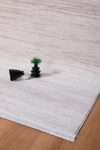 Voyage %100 Akrilik Yumuşak Dokulu Halı Kilim Salon Mutfak Koridor Yolluk Dokuma Makine Halısı Ac-212 Bej