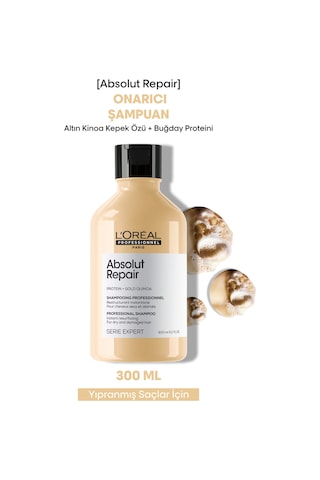 Serie Expert Absolut Repair Yıpranmış Saçlar Için Onarıcı Şampuan 300ml