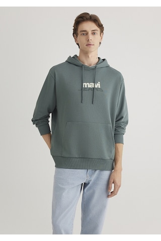 Mavi - Yeşil Sweatshirt 0s10210-71577 Yeşil