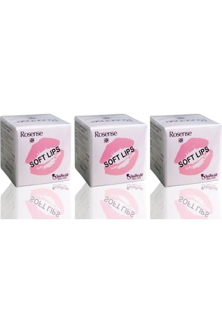 Soft Lips Dudak Vazelini 5ml. - Gülbirlik 3 Adet