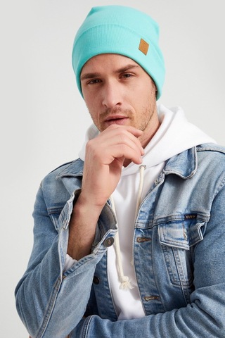 Butikgiz Erkek Balıkçı Style Pamuklu Kaşkorse, Terletmez, Ultra Hafif, Yumuşak Bere Aqua