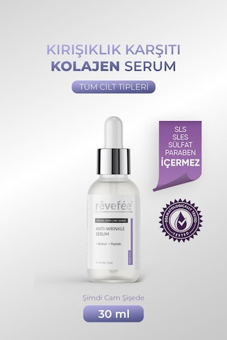 Anti-wrinkle Serum Retinol Peptide - Kırışıklık Karşıtı Ve Yenileyici Bakım 30 Ml