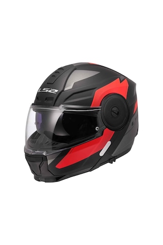 Ls2 Scope 2 Duria Çene Açılır Kask Siyah - Gri - Sarı