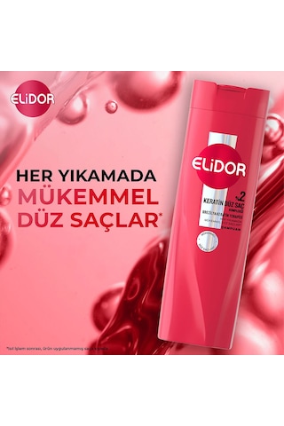 Elidor Brezilya Keratin Terapisi Saç Bakım Şampuanı 3 x 400 ML
