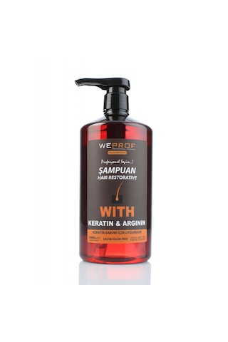 Weprof Keratin&arginin Tuzsuz Şampuan Kuru - Yıpranmış Weprof Keratin&arginin Tuzsuz Şampuan Kuru - Yıpranmış