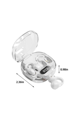 Bluetooth 5.3 Kablosuz Kulaklık Şeffaf Şarj Kutusu Stereo 0003