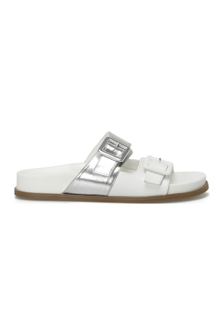 Nine West Mıstral 4fx Kırık Beyaz Kadın Düz Terlik Kırık Beyaz