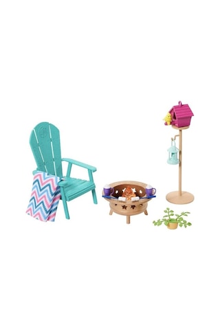 Barbie Ev Dekorasyonu Bahçe HJV32 HJV33