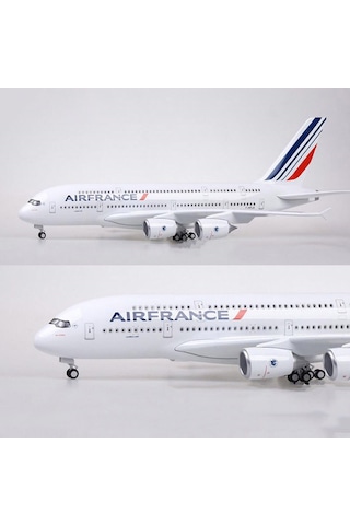 Air France A380 Yolcu Uçağı Model Uçak 1/160 46cm