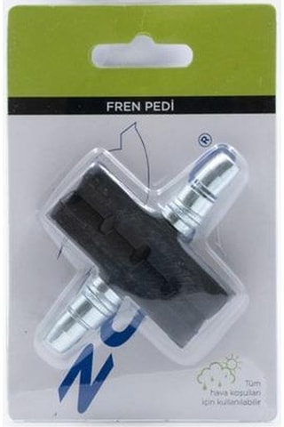 Zozo V-fren Pabuç 60 Mm 2li Paket 1 Çift Bisiklet Fren Pabucu