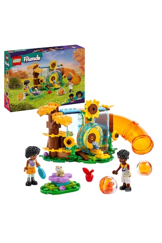LEGO® Friends Hamster Oyun Parkı 42601 - 6 Yaş ve Üzeri Çocuklar için Zac ve Jamila Minifigürü İçeren Yaratıcı Oyuncak Yapım Seti (167 Parça)