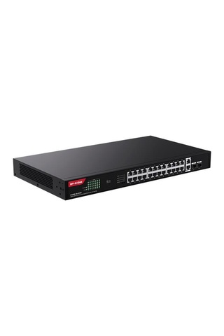 Ip-Com G1128-24-410W  24 Port Gıgabıt +2xgb RJ45/SFP Uplınk 370W Poe Rackmount Swıtch