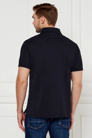 Tommy Hilfiger Erkek Lacivert Polo Yaka T-shirt Lacivert