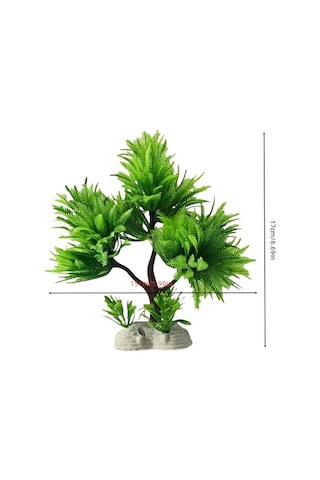 Willowhaven Gün Batımı Kırmızı Gerçekçi Akvaryum Bitkisi - Hafif Ve Kolay Yerleşim