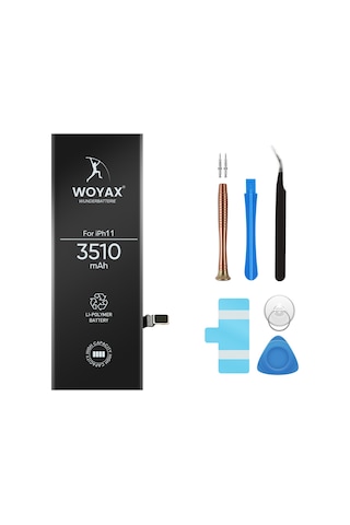 Apple Uyumlu iPhone 11 Batarya 3510Mah Woyax Premium Batarya