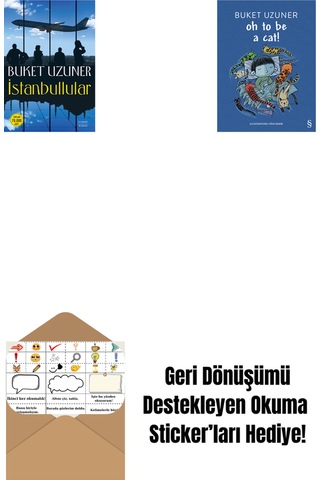 İstanbullular + Oh To Be A Cat + Okuma Sticker'ları