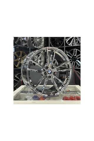 19 İnç 5x112 Bmw G20 G22 Style-791 M Sport Ön/arka Krom Jant Modeli 4adet