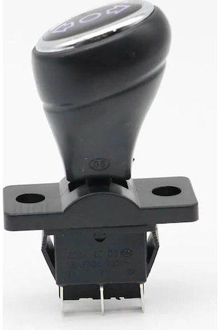 Joystick Kcd4 Anahtar Latch Siyah İleri Geri Vites Kolu 16a 250v Akülü Çocuk Arabası Elektrikli Araç