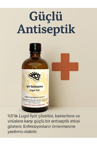 Engin Gezici %5 Lugol İyot Çözeltisi 100 ML