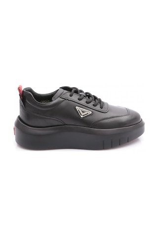 Dgn 19551 Erkek Casual Ayakkabi Siyah Antik