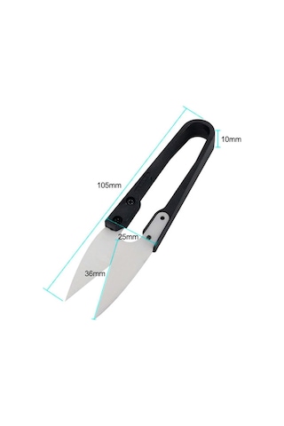 Sunup Sn-29121 İletken Olmayan Seramik Balıkçı Teknisyen Makası Outdoor Makas